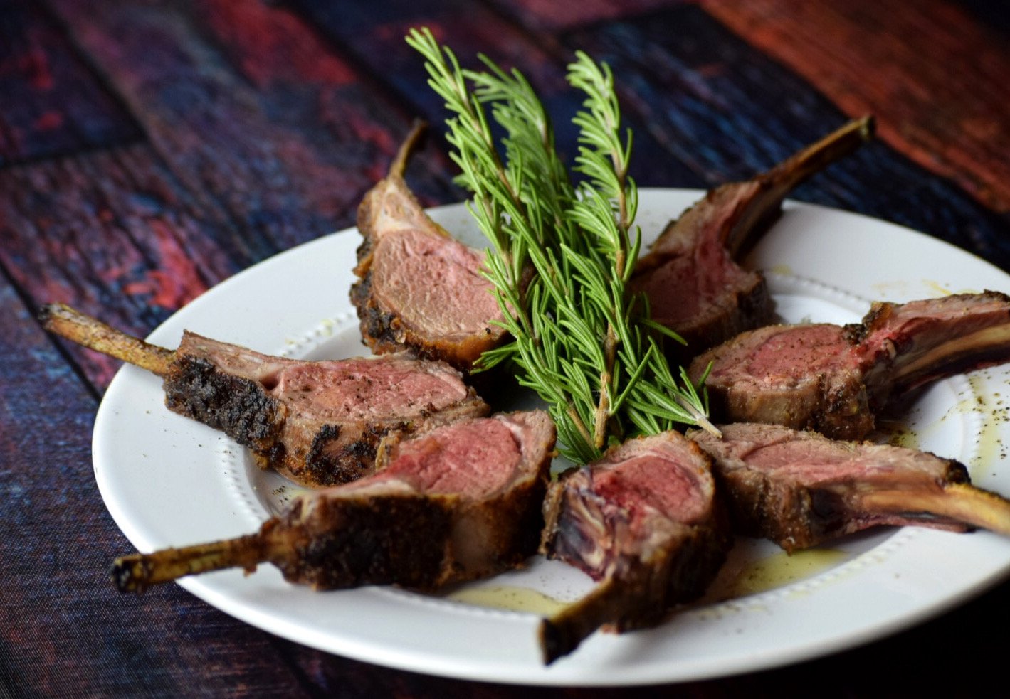 Honey and Herb Crusted Rack of Lamb - Delicious by Design