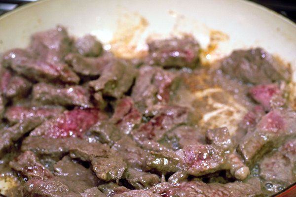Well browned steak is more appealing to look at, and seals in flavor and juices for a moist tender bite.