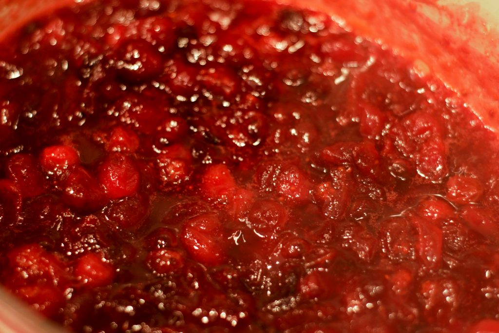 homemade cranberry sauce Cranberry Sauce
