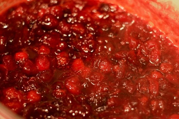 homemade cranberry sauce Cranberry Sauce
