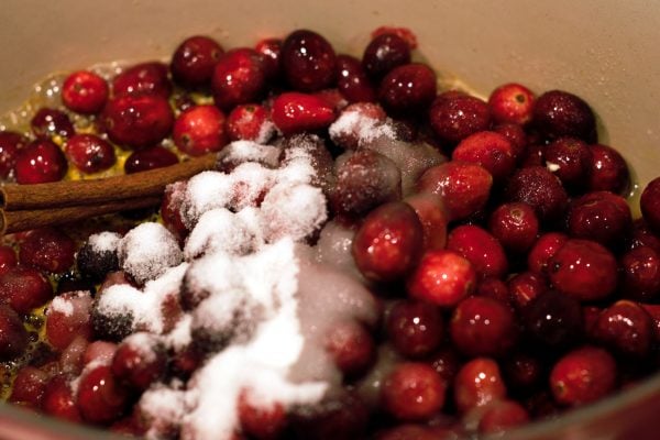 homemade cranberry sauce Cranberry Sauce