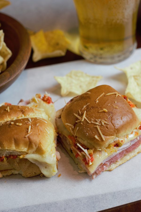 Italian Sub Sliders 3 Up close with a few Italian Sub Sliders.