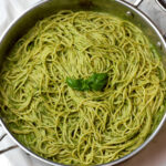 creamy spinach pasta feature