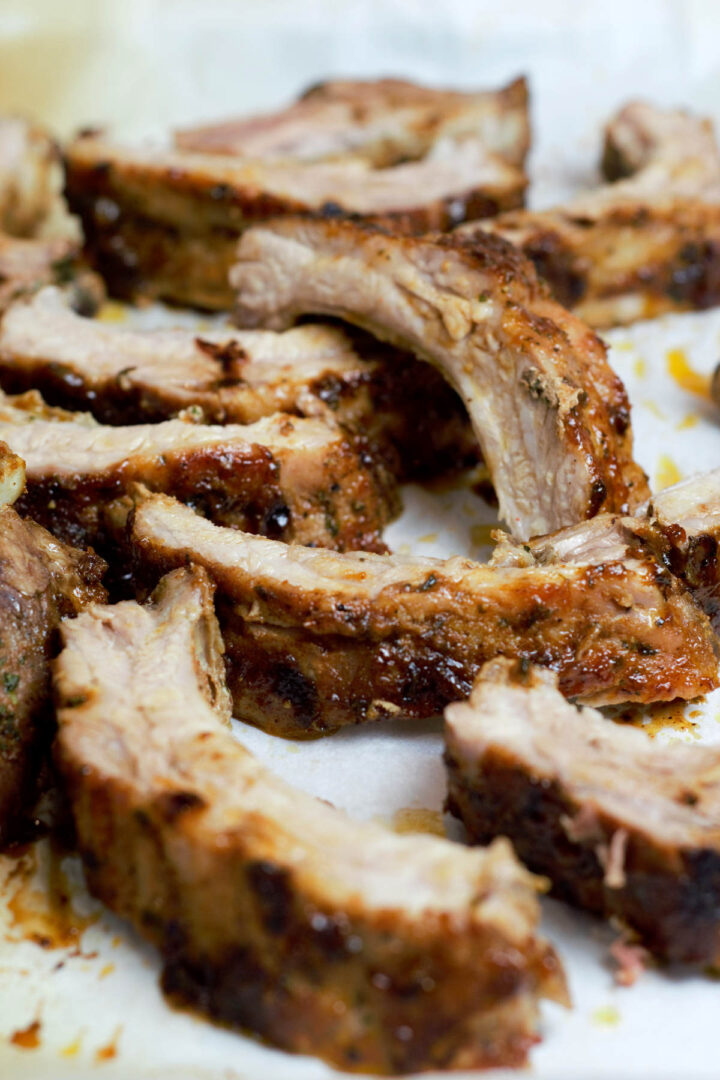 Fall off the Bone Baby Back Ribs in the Oven - Delicious by Design