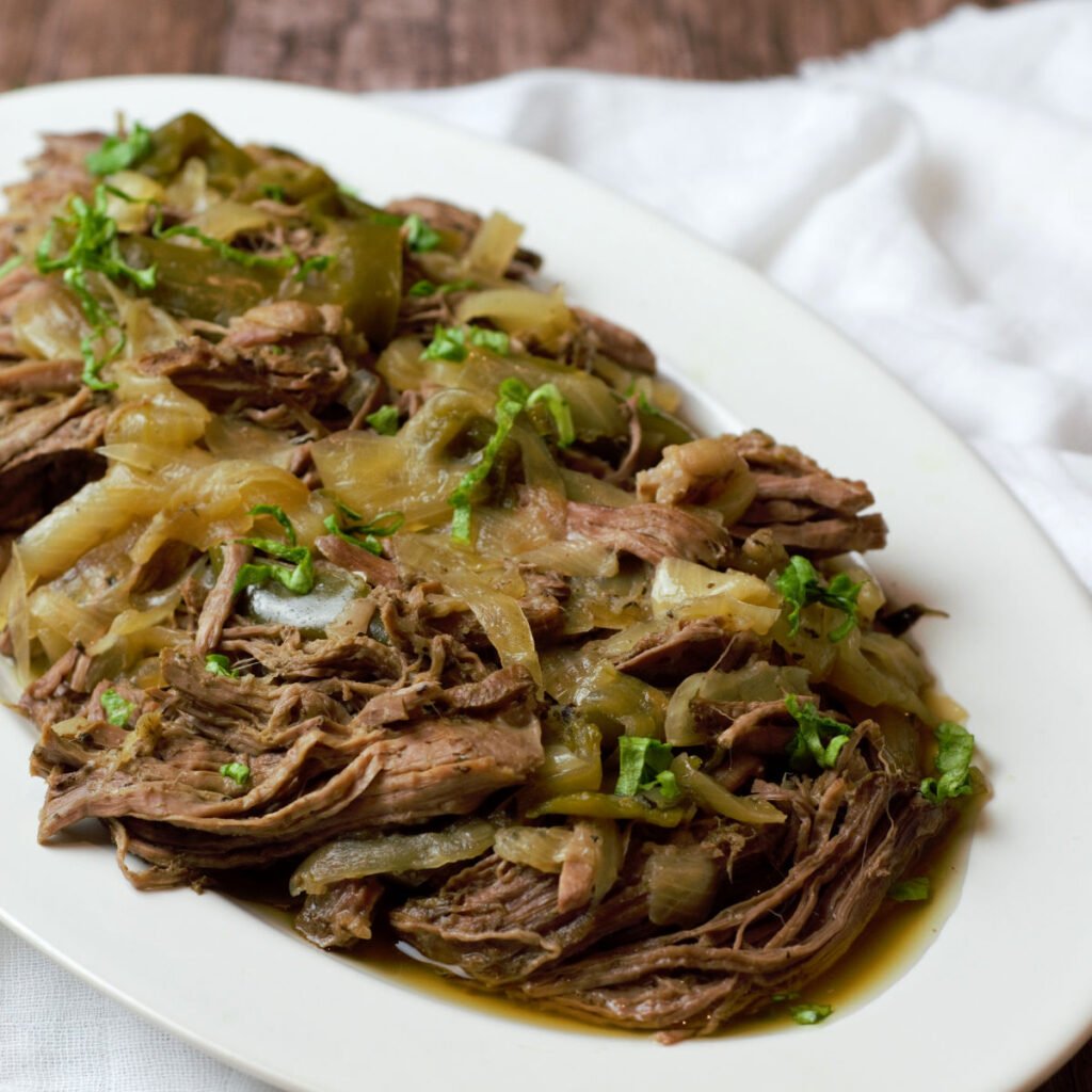 Slow Cooker Braised Tri Tip Roast Delicious by Design