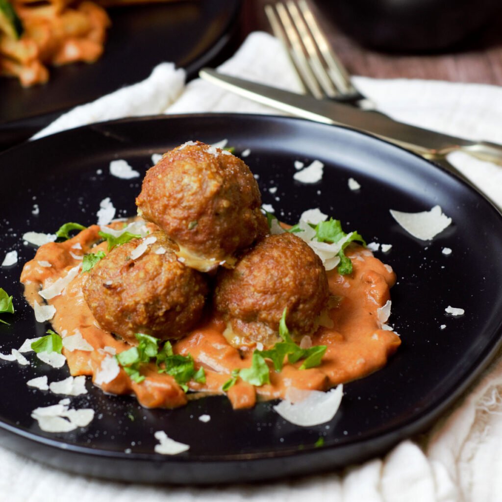 Baked Italian Turkey Meatballs Delicious by Design