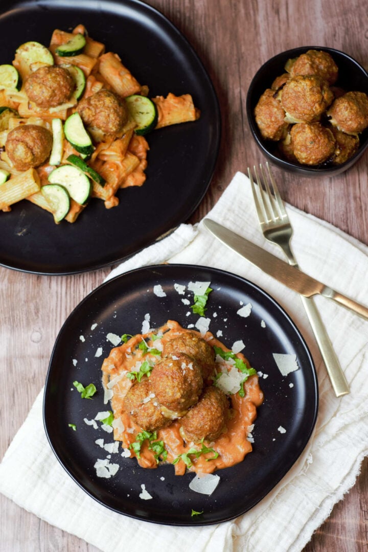 Baked Italian Turkey Meatballs Delicious by Design