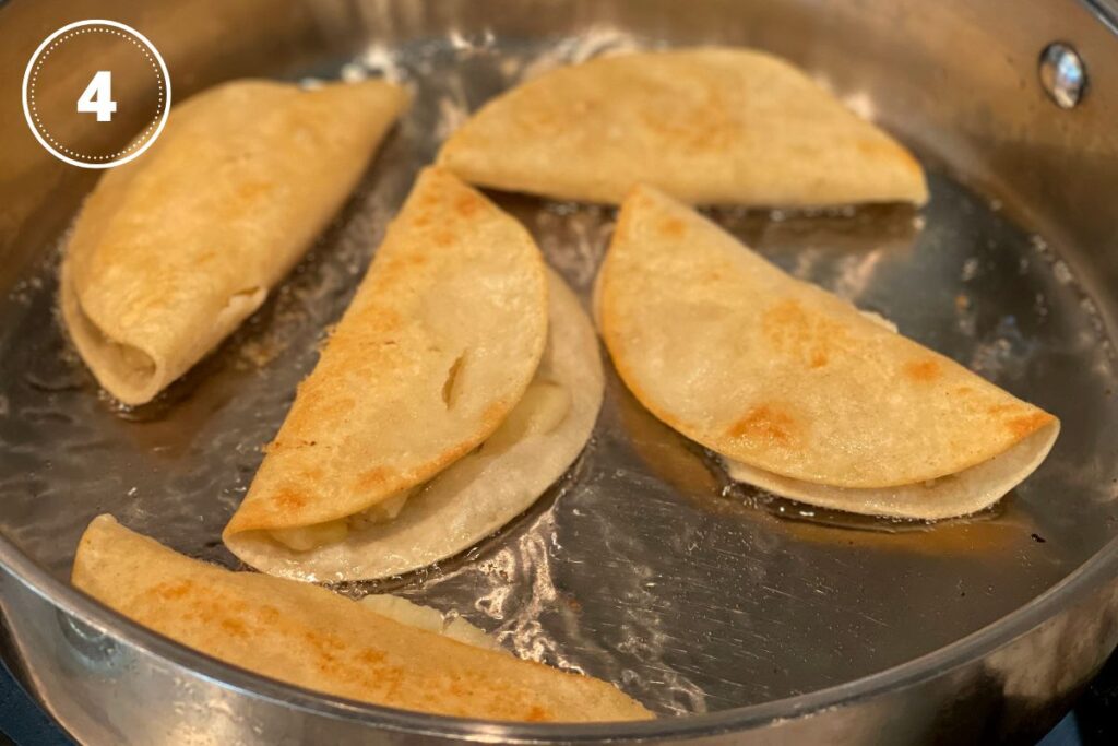 Crispy Fried Potato Tacos (Tacos de Papa) Delicious by Design