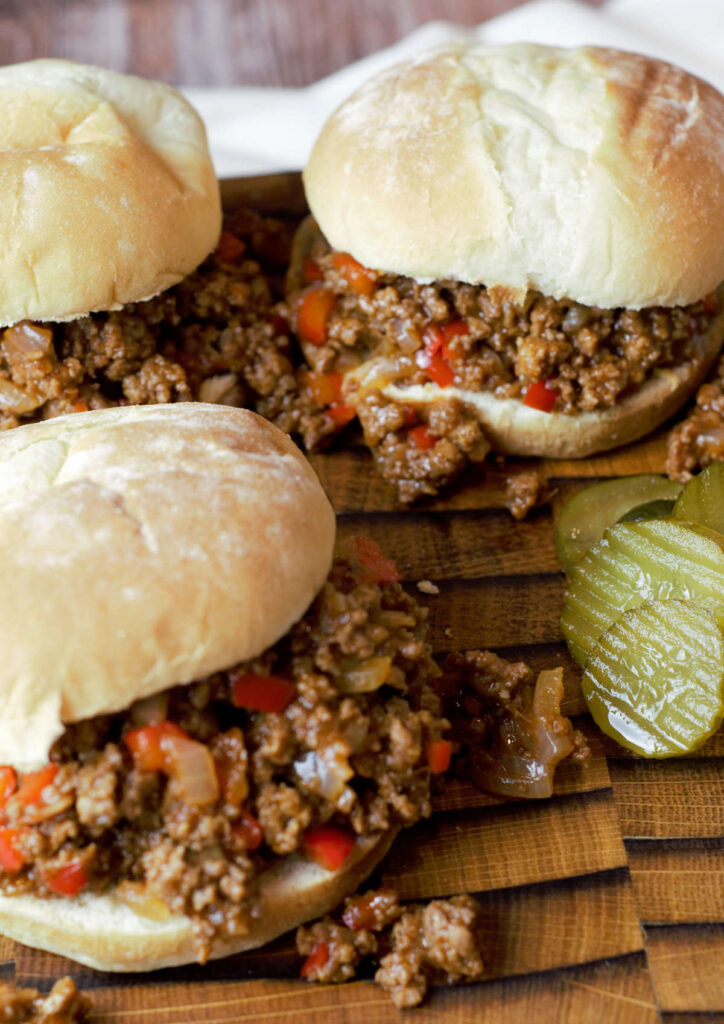 Old Fashioned Sloppy Joes - Delicious by Design