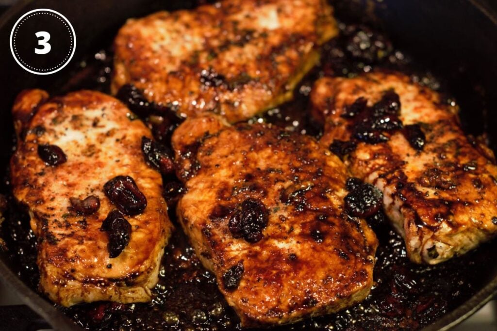 Cast Iron Skillet Pork Chops with Balsamic Glaze Delicious by Design