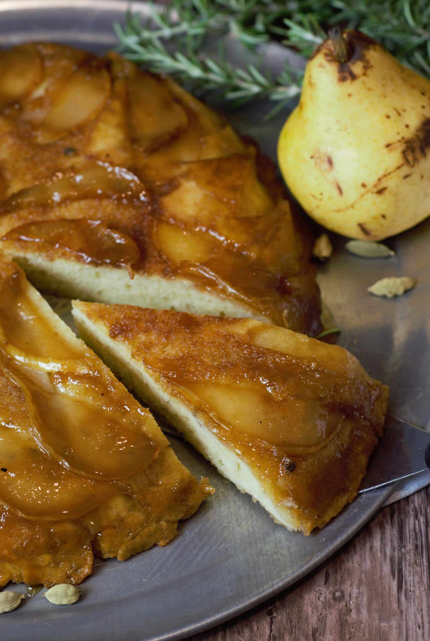 pear upside-down cake hero 3