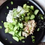 California sushi roll bowl featured image