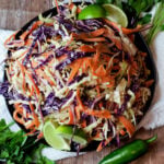 featured image cabbage and carrot salad
