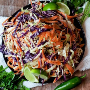 featured image cabbage and carrot salad