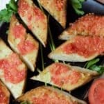 Pinterest image Spanish tomato Bread