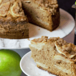 apple streusel coffee cake pinterest image