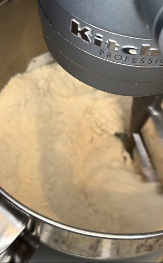 fine sand texture creamed dry ingredients